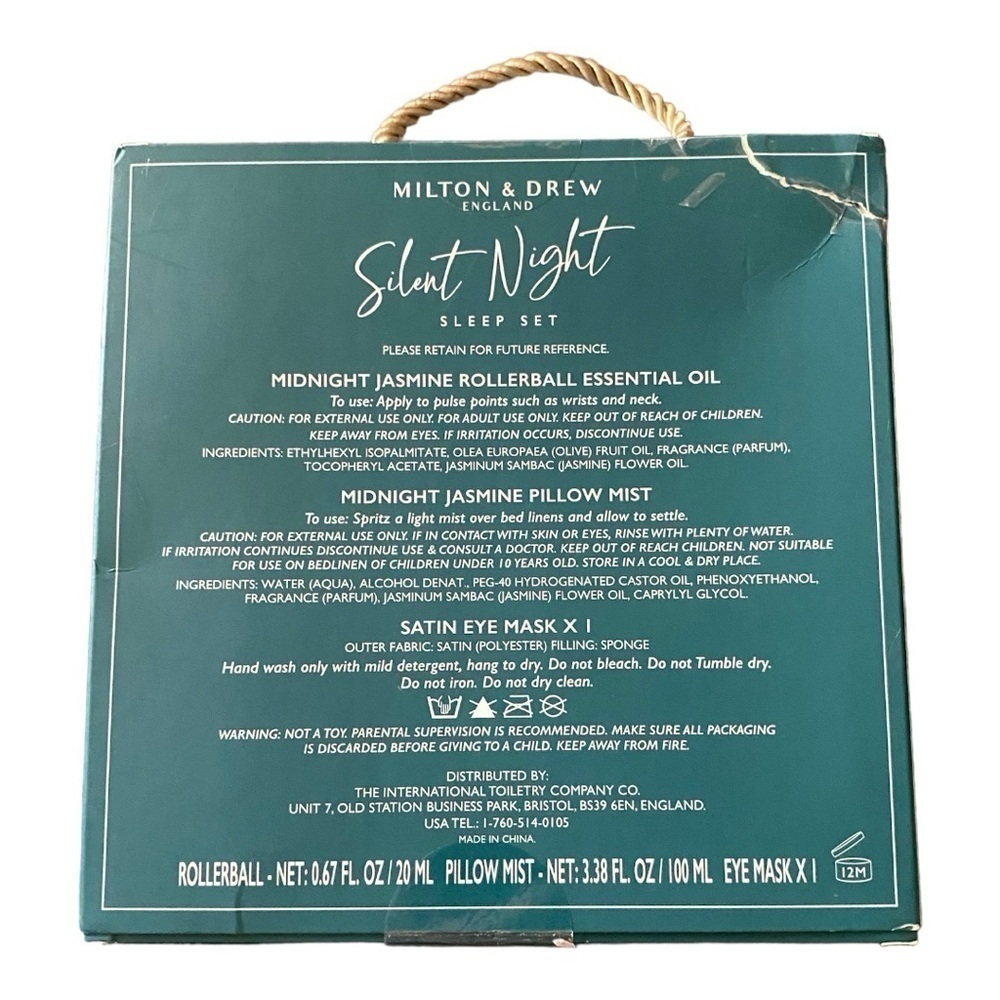 #113-NWT-MILTON & DREW-SILENT NIGHT SLEEP SET - Picture 2 of 2